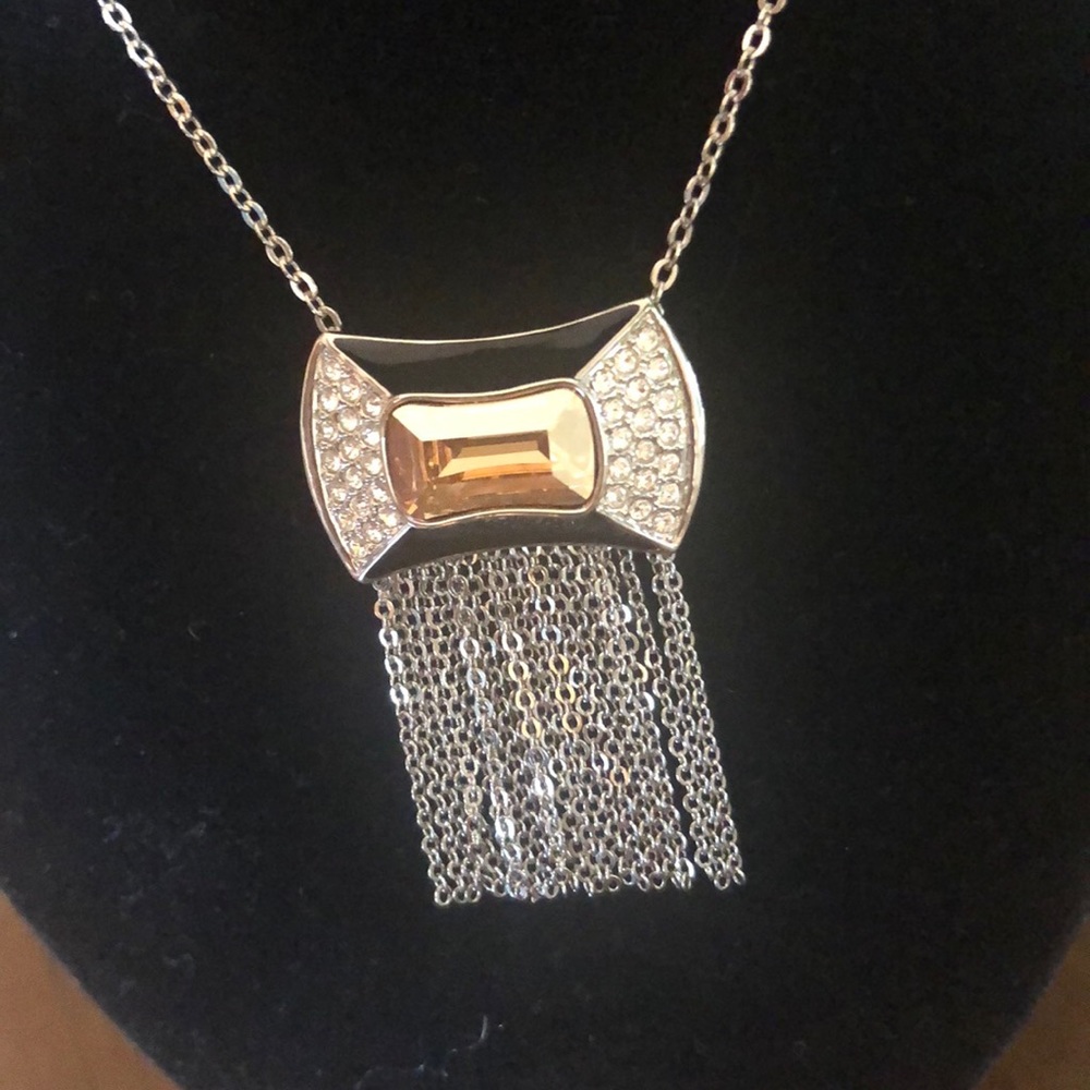 Touchstone crystal necklace